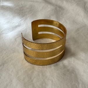 Sezane gold cuff bracelet. NWOT